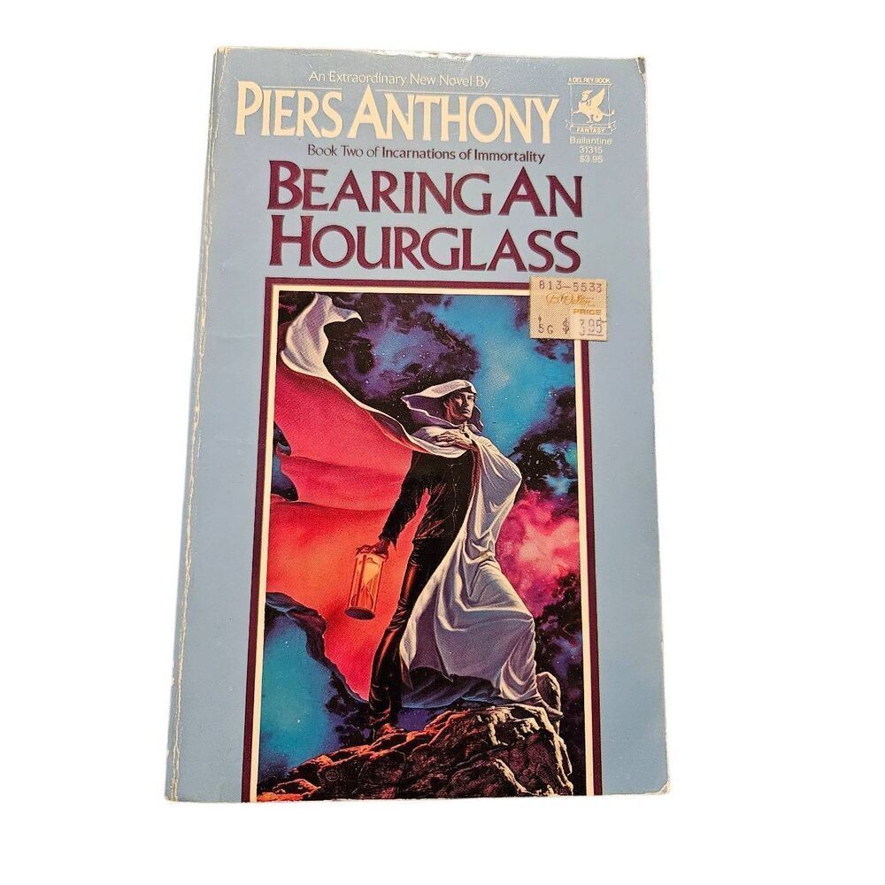 Bearing an hourglass by Piers Anthony - Ballantine books - isbn 0345313151